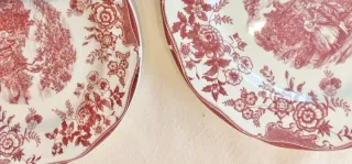 Vajilla Quadrifoglio estilo Cartuja de Sevilla