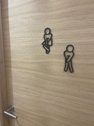 Decoração Parede WC - 3D