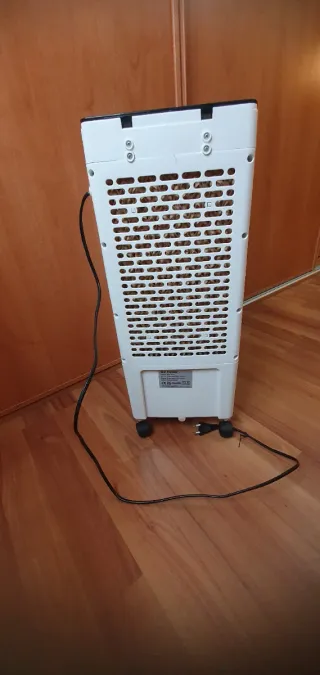 Aire Acondicionado Portátil Blanco y Negro