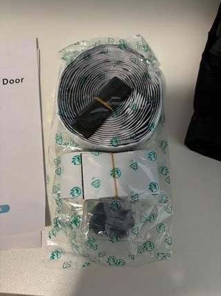 PUERTA MAGNÉTICA ANTIMOSQUITOS NEGRA 70X210cm