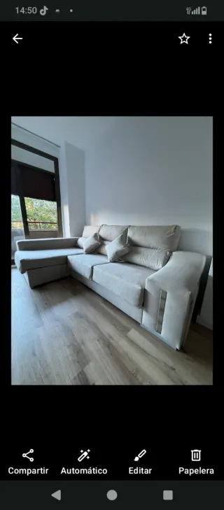 Armario modular blanco y beige