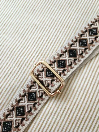 Correa de bolso Parfois bordada