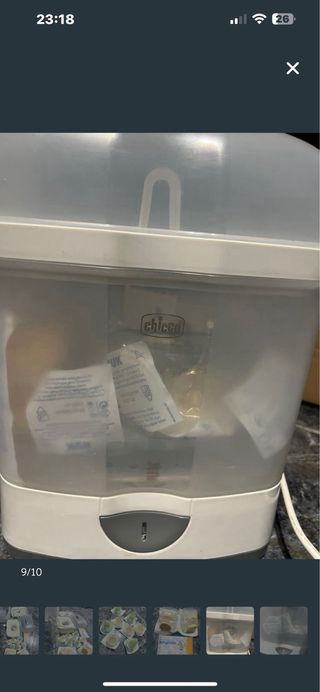 Esterilizador Chicco Biberones