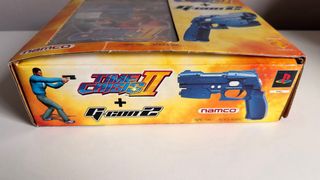 Time Crisis 1 y 2 + G-Con 45 Namco  PLAYSTATION 2