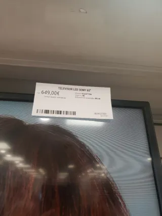 Televisión LED Sony 65