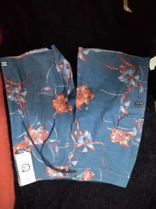 Bañador Billabong Estampado Floral Azul