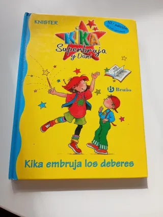 Pack de cuatro Libros de Kika superbruja.