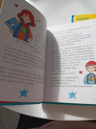 Pack de cuatro Libros de Kika superbruja.