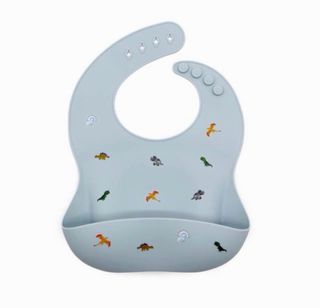 Kit Vajilla Silicona Bebé Dinosaurio