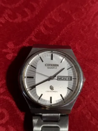 Orologio vintage Citizen Crystron