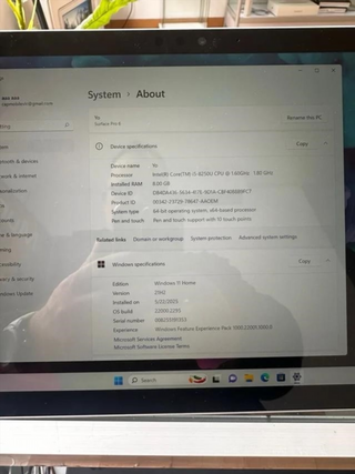 Surface Pro 6 128GB Plata i5 8GB RAM