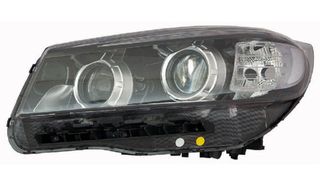 Faro Principal Eléctrico Con Motor Negro LED Izquierdo Para Kia