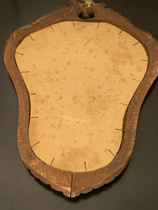 Coppia Specchi Antichi con Figure Incise