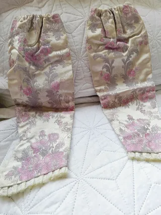 Traje Fallera Adulta gris perla y Rosa