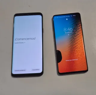 Samsung Galaxy S9+ e S10 Neri