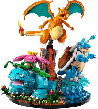 Lote LEGO Pokémon y Medallas Kanto