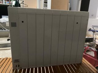 Radiador bajo consumo blanco.