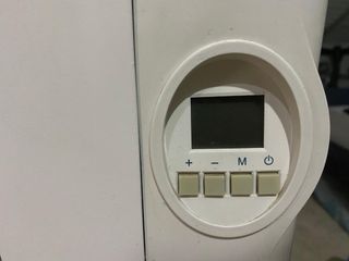 Radiador bajo consumo blanco.