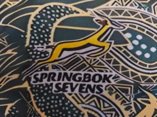 Camiseta Rugby Springboks  Modalidad Seven