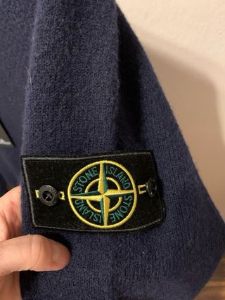 Jersey Stone Island Azul Marino