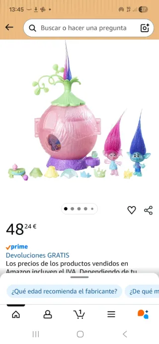 Casa de muñecas Trolls DreamWorks