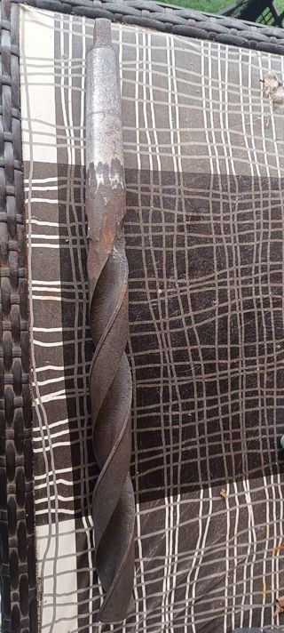 Broca cono Morse 4, 34mm, 480mm,long corte 280mm