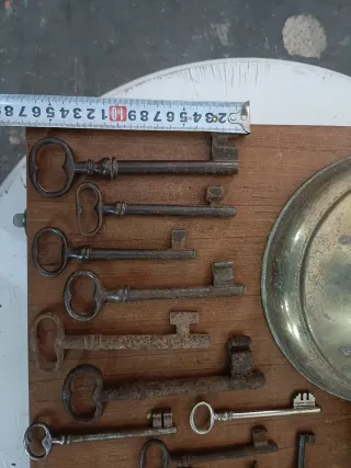Lote de llaves antiguas