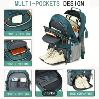 Mochila ENOSHI 40L gran capacidad | Viaje, trekkin