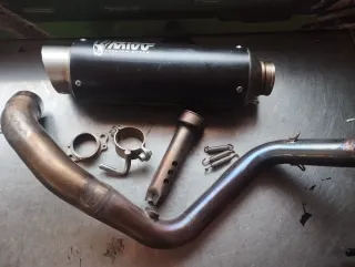 MIVV Escape BMW 310 GS Negro/Plata