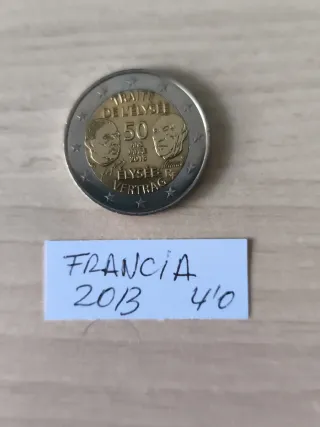 Lotto 11 Monete da 2 Euro Francia Commemorative