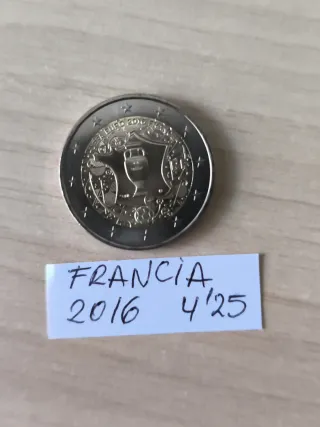 Lotto 11 Monete da 2 Euro Francia Commemorative