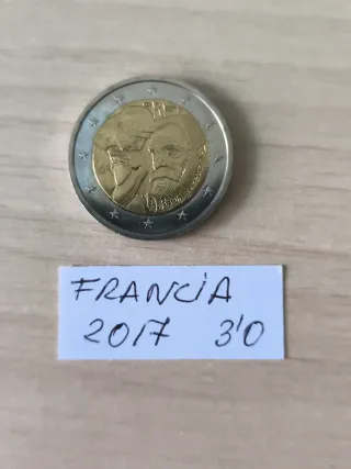 Lotto 11 Monete da 2 Euro Francia Commemorative