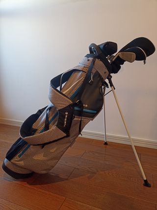 Set 7 mazze da golf Inesis grafite + borsa