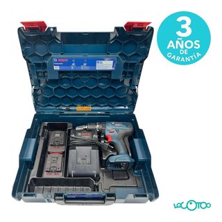 Taladro Bosch GSB 18V-21 + 2 Baterías 2.0Ah