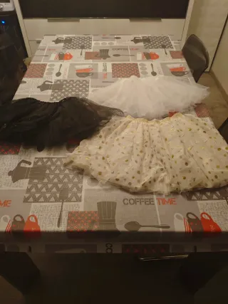 Faldas de tul para niña.