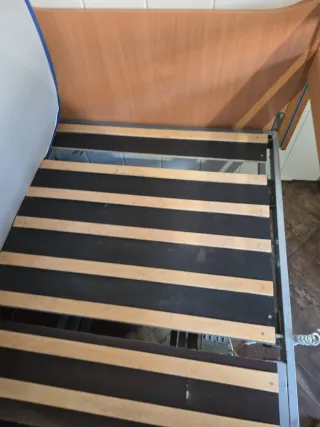 Cama hospitalaria con colchón Systam