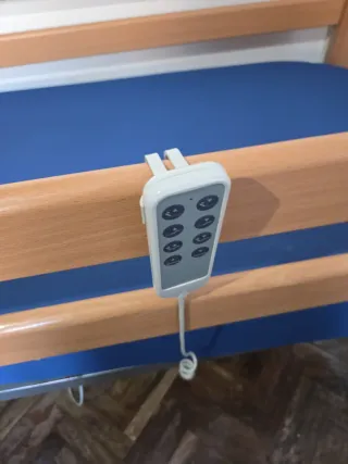Cama hospitalaria con colchón Systam