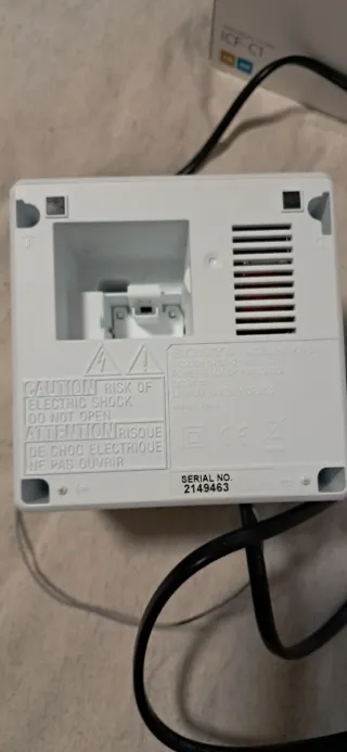 Radio Despertador Sony Blanco