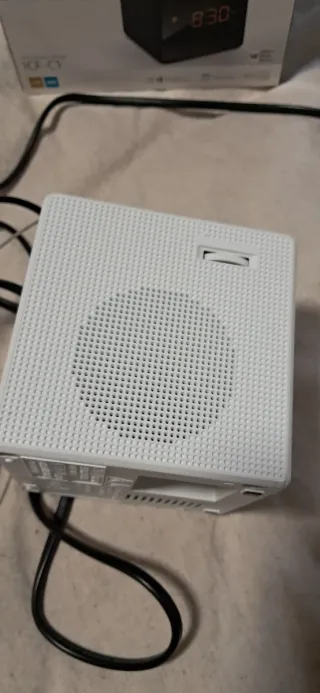Radio Despertador Sony Blanco