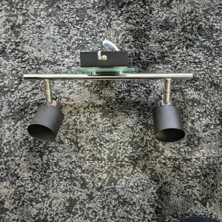 Lámpara de techo doble foco