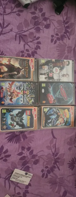 Lote 6 Juegos PSP