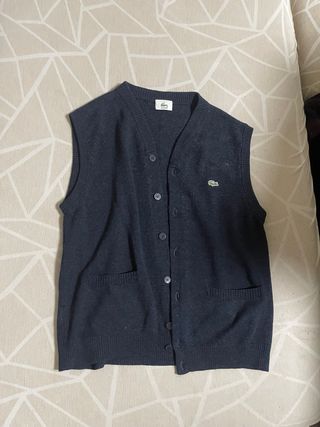 Chaleco Lacoste Negro