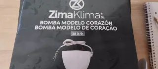 Bomba de condensación con tubo de cristal