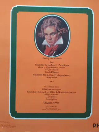 Vinilo Beethoven: Sonatas - Claudio Arrau