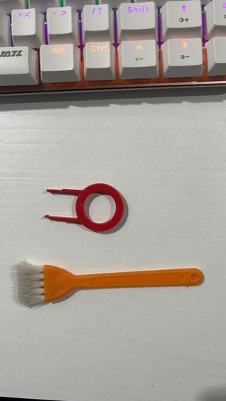 Ajazz AK33 Tastiera Meccanica Bianca