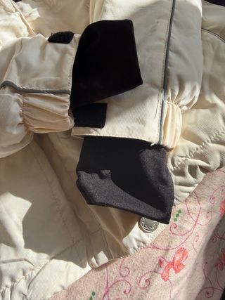 Giacca da sci con cappuccio e pelliccia