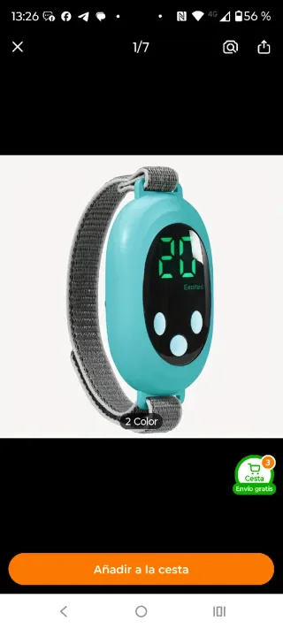 Pulsera digital antiestrés / contador / temporizad