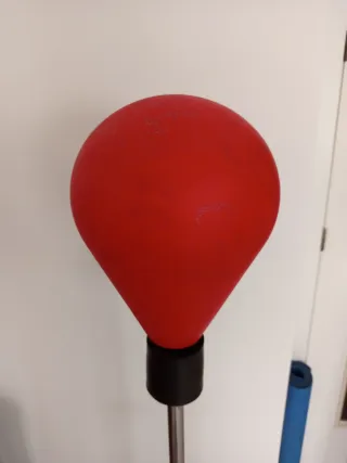 Pera de boxeo DOMYOS roja