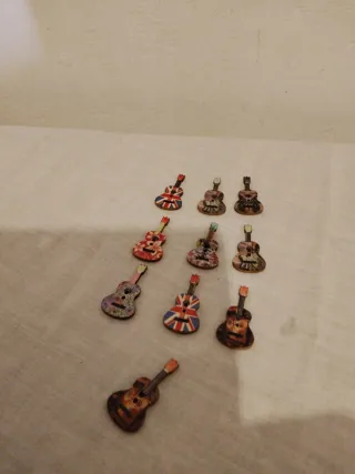 Botones decorativos guitarra