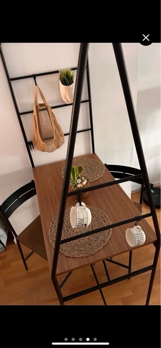 Mesa alta  Ikea Madera y Metal